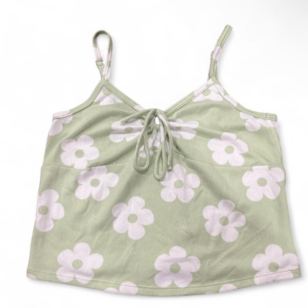 Gilly Hicks | Green & White Daisy Cami